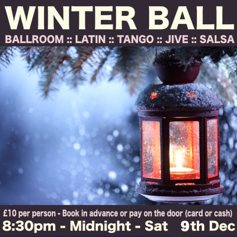 Winter Ball: 9th December 2023 - 8:30pm - Midnight